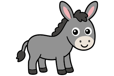 Dragonflies and Daisies - donkey